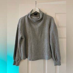 Who What Wear cowl neck sweater. Grey. Small.